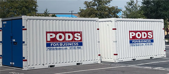 PODS portable storage containers